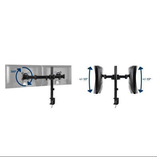 Arctic Z2 Basic Desk Mount Dual Monitor Arm with USB Hub Arctic Z2 Basic Desk Mount Dual Monitor Arm with USB Hub