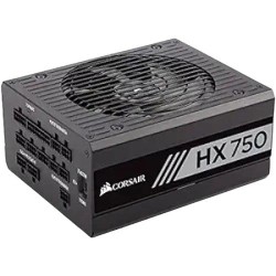 Corsair HX Series HX750 750W 80+ PLATINUM Full Modular ATX Power Supply Corsair HX Series HX750 750W 80+ PLATINUM Full Modular ATX Power Supply
