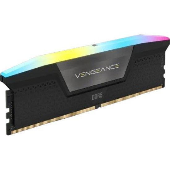Corsair VENGEANCE RGB 16GB DDR5 6000MHz CL30 Desktop RAM Corsair VENGEANCE RGB 16GB DDR5 6000MHz CL30 Desktop RAM