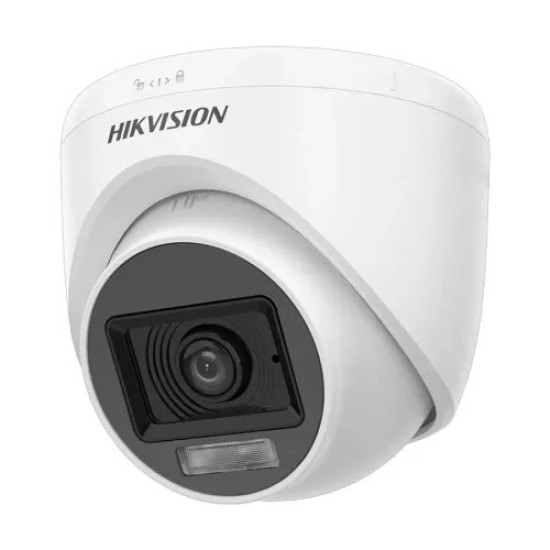 Hikvision DS-2CE76D0T-LPFS 2MP Dual Light Audio Fixed Turret Camera Hikvision DS-2CE76D0T-LPFS 2MP Dual Light Audio Fixed Turret Camera