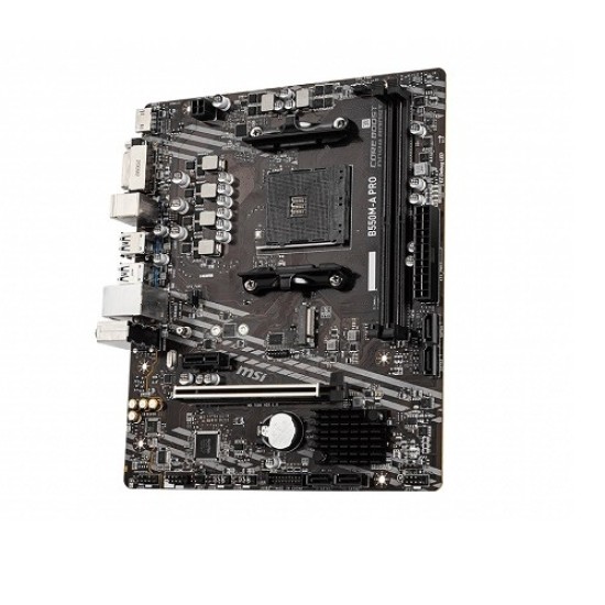 MSI B550M-A PRO DDR4 AMD AM4 Micro ATX Motherboard MSI B550M-A PRO DDR4 AMD AM4 Micro ATX Motherboard
