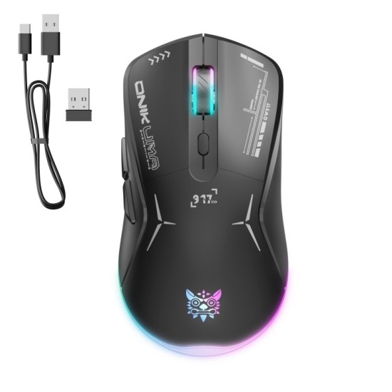 ONIKUMA CW917 RGB Dual Mode Wired + 2.4GHz Wireless Mouse ONIKUMA CW917 RGB Dual Mode Wired + 2.4GHz Wireless Mouse