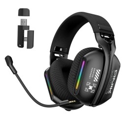 ONIKUMA GT808 Tri-Mode Headphones 2.4GHz Ultra-Low Latency Wireless Gaming Headset ONIKUMA GT808 Tri-Mode Headphones 2.4GHz Ultra-Low Latency Wireless Gaming Headset