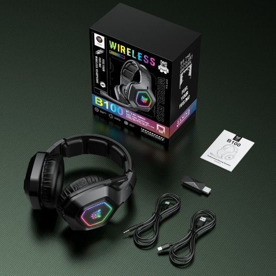 Onikuma B100 RGB Bluetooth 5.0 Gaming Headset