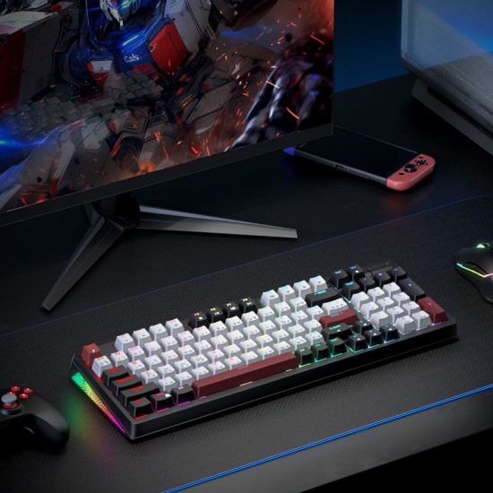 Onikuma G56 Tri-Mode Wireless Hot-swappable Mechanical Keyboard Onikuma G56 Tri-Mode Wireless Hot-swappable Mechanical Keyboard