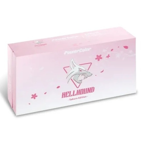 PowerColor Hellhound Sakura AMD Radeon RX 7800 XT 16GB GDDR6 Limited Edition Graphics Card PowerColor Hellhound Sakura AMD Radeon RX 7800 XT 16GB GDDR6 Limited Edition Graphics Card