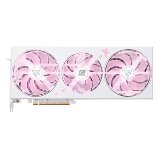 PowerColor Hellhound Sakura AMD Radeon RX 7800 XT 16GB GDDR6 Limited Edition Graphics Card PowerColor Hellhound Sakura AMD Radeon RX 7800 XT 16GB GDDR6 Limited Edition Graphics Card