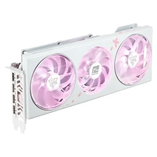 PowerColor Hellhound Sakura AMD Radeon RX 7800 XT 16GB GDDR6 Limited Edition Graphics Card PowerColor Hellhound Sakura AMD Radeon RX 7800 XT 16GB GDDR6 Limited Edition Graphics Card