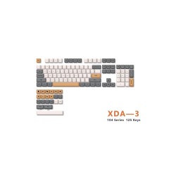 ROYAL KLUDGE XDA-3 DYE SUBLIMATION PBT KEYCAPS (Shimmer Theme)