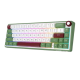 Royal Kludge RK R65 Brown Switch RGB Hot Swappable Mechanical Keyboard- GREENSAND Royal Kludge RK R65 Brown Switch RGB Hot Swappable Mechanical Keyboard- GREENSAND