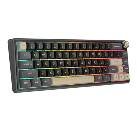 Royal Kludge RK R65 RGB Hot Swappable Mechanical Keyboard- PHANTOM