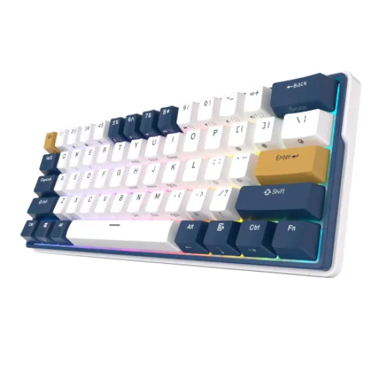 Royal Kludge RK61 Plus Tri Mode RGB 61 Keys Hotswappable Mechanical Blue Switch Gaming Keyboard Royal Kludge RK61 Plus Tri Mode RGB 61 Keys Hotswappable Mechanical Blue Switch Gaming Keyboard