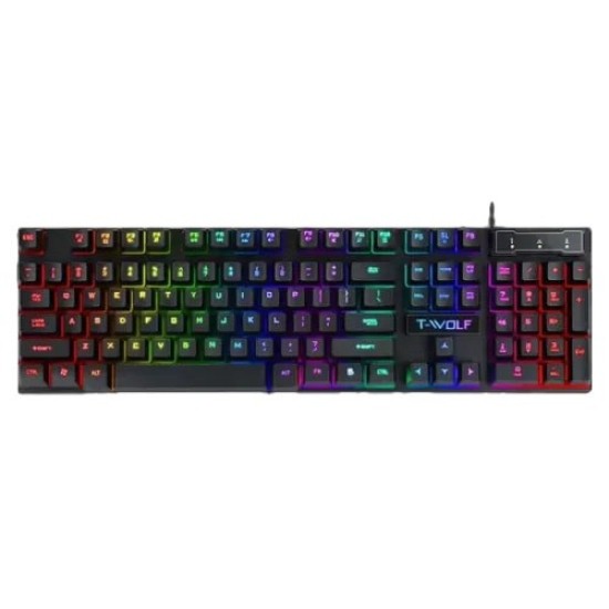 T-Wolf T20 Wired RGB Gaming Keyboard T-Wolf T20 Wired RGB Gaming Keyboard