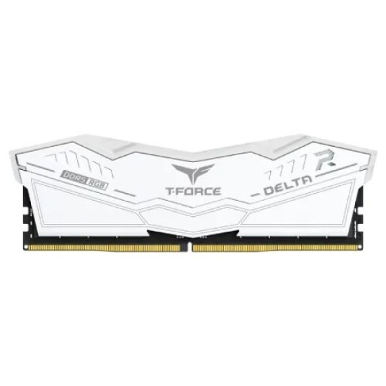 TEAM T-FORCE DELTA RGB 32GB DDR5 6000MHz Gaming Desktop RAM White