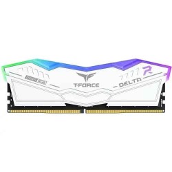 TEAM T-FORCE DELTA RGB White 16GB 6000MHz DDR5 Gaming RAM TEAM T-FORCE DELTA RGB White 16GB 6000MHz DDR5 Gaming RAM