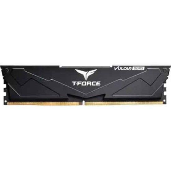TEAM VULCAN Black 8GB DDR5 5200MHz Gaming Desktop RAM