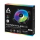 Arctic P12 PWM PST A-RGB 120 mm A-RGB PWM Fan with Cable Splitter- Black